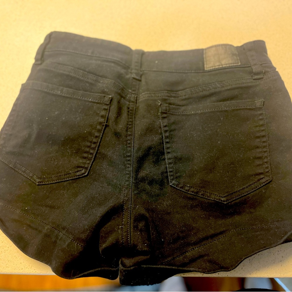 Black shorts